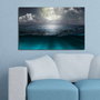 Wallity Lienzo Decorativo Iluminado con LEDs Multicolor 45x70 cm